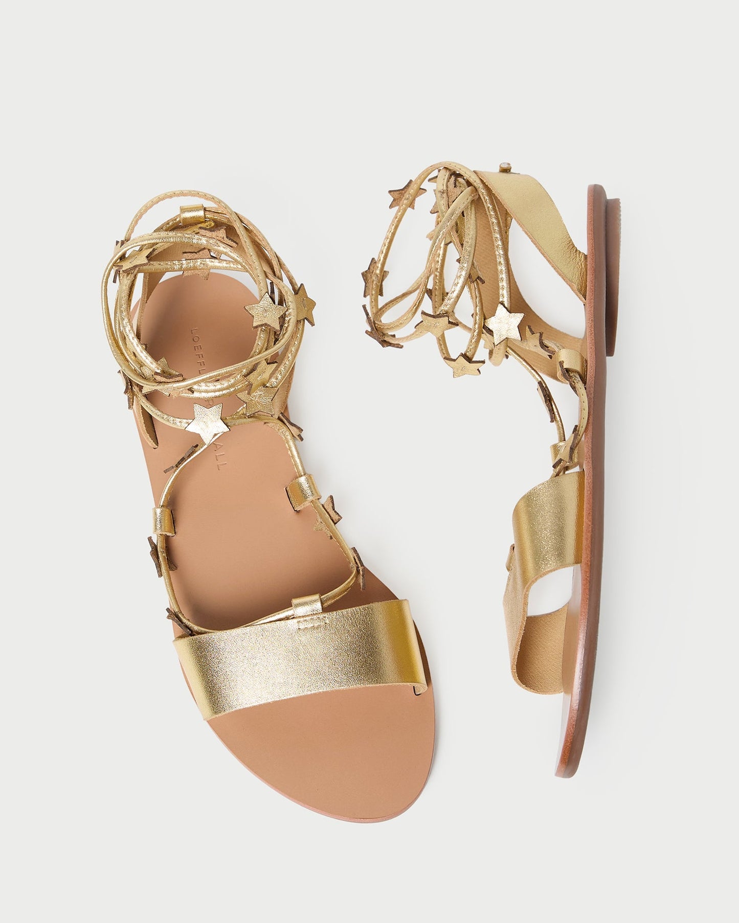 Starla Gold Wrap Sandal