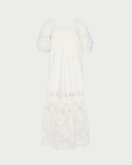 Jo Puff-Sleeve Dress