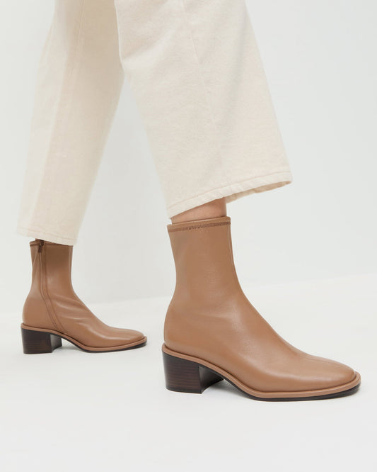 Roxy Safari Leather Ankle Bootie