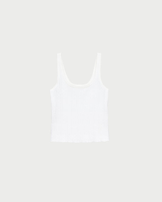 Rylee Pointelle Tank Top