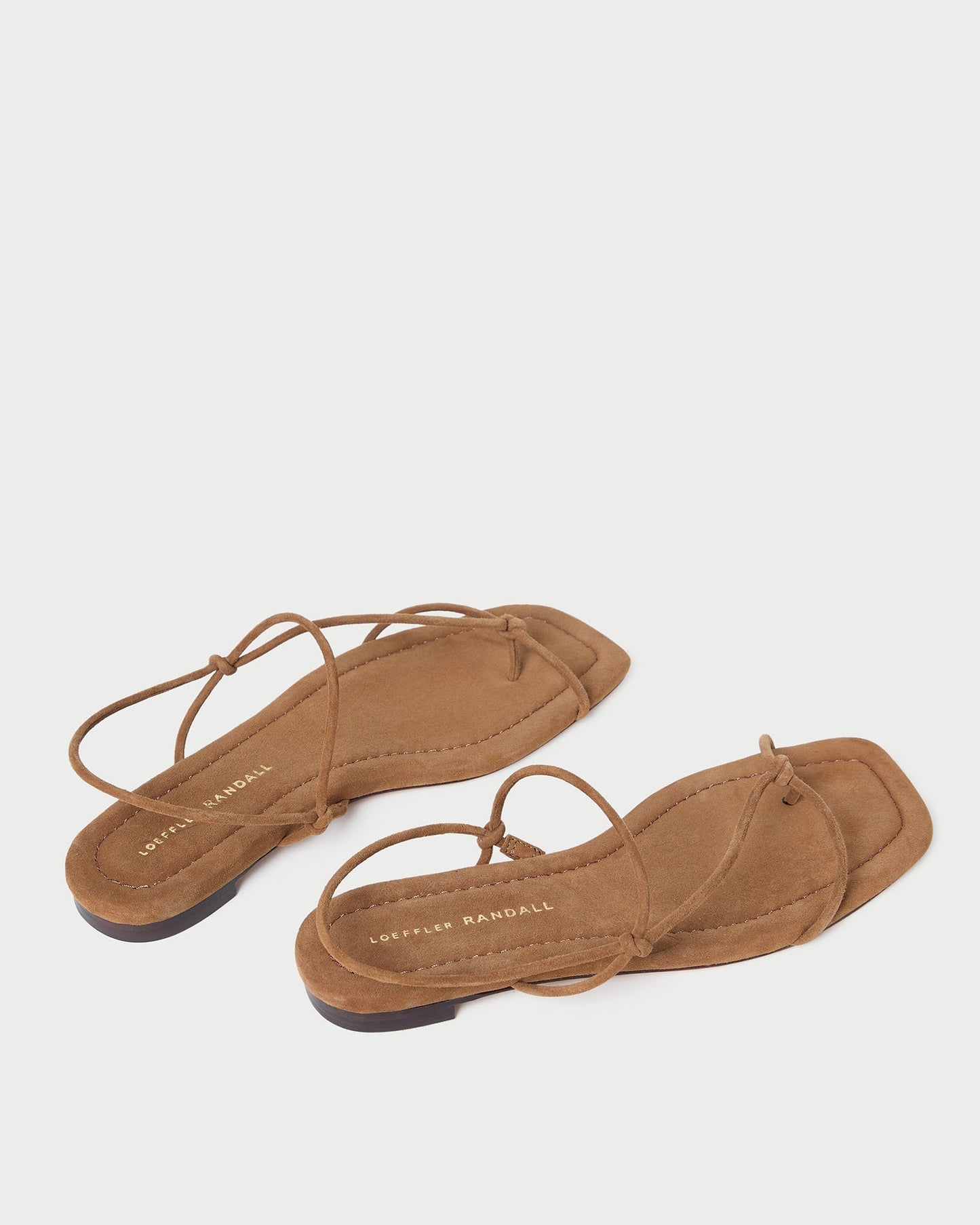 Eleanor Cacao Suede Strappy Sandal
