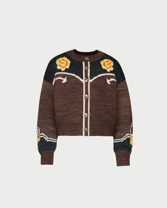 Linda Intarsia Cardigan