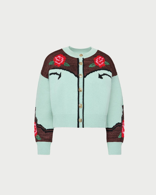 Linda Intarsia Cardigan