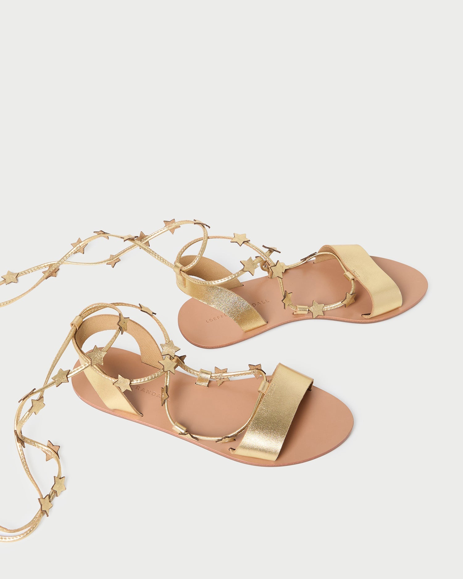 Starla Gold Wrap Sandal