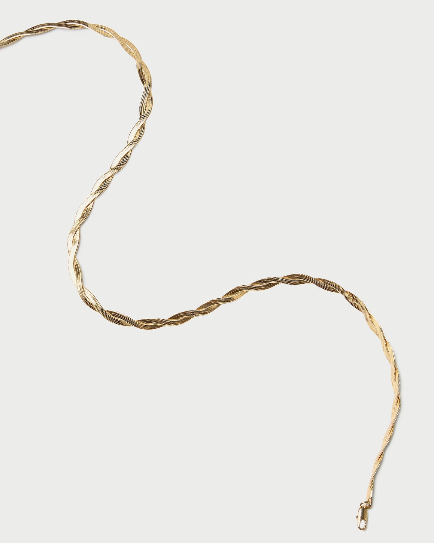 Kennedy Gold Twisted Chain Necklace