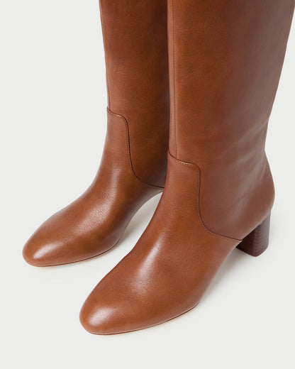 Gia Safari Leather Tall Boot