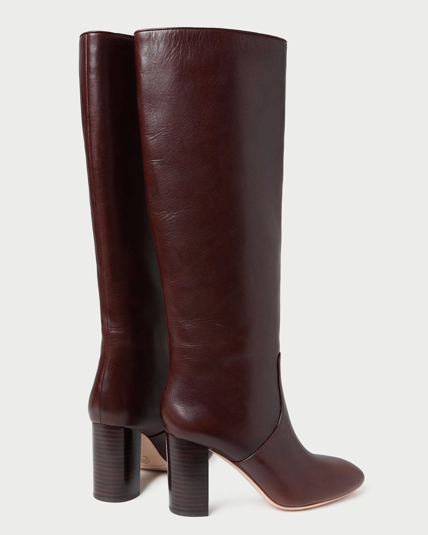 Goldy Espresso Leather Tall Boot
