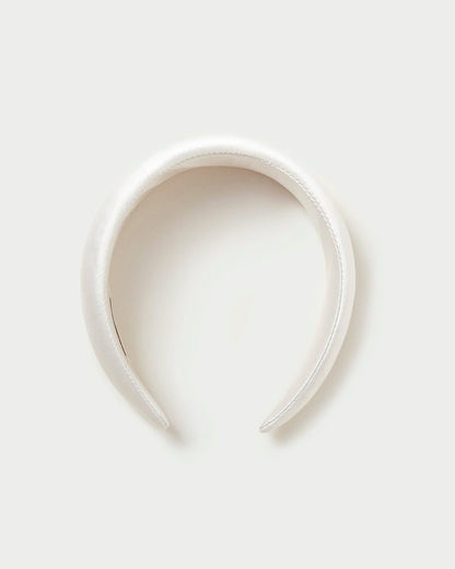 Bellamy Cream Satin Headband