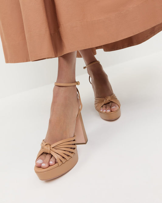 Rivka Dune Knot Platform Sandal