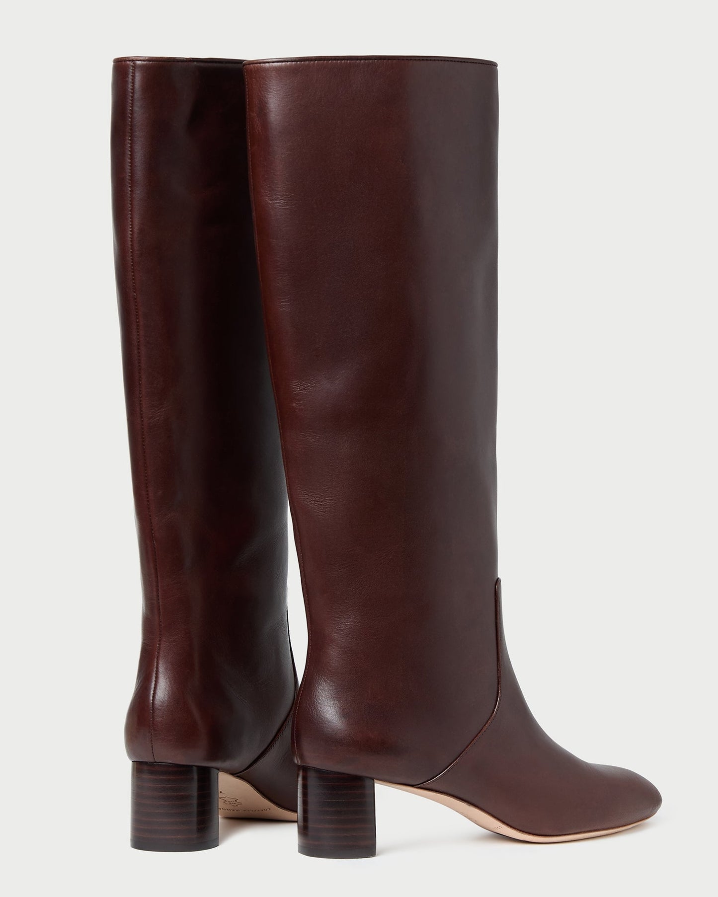 Gia Espresso Leather Tall Boot