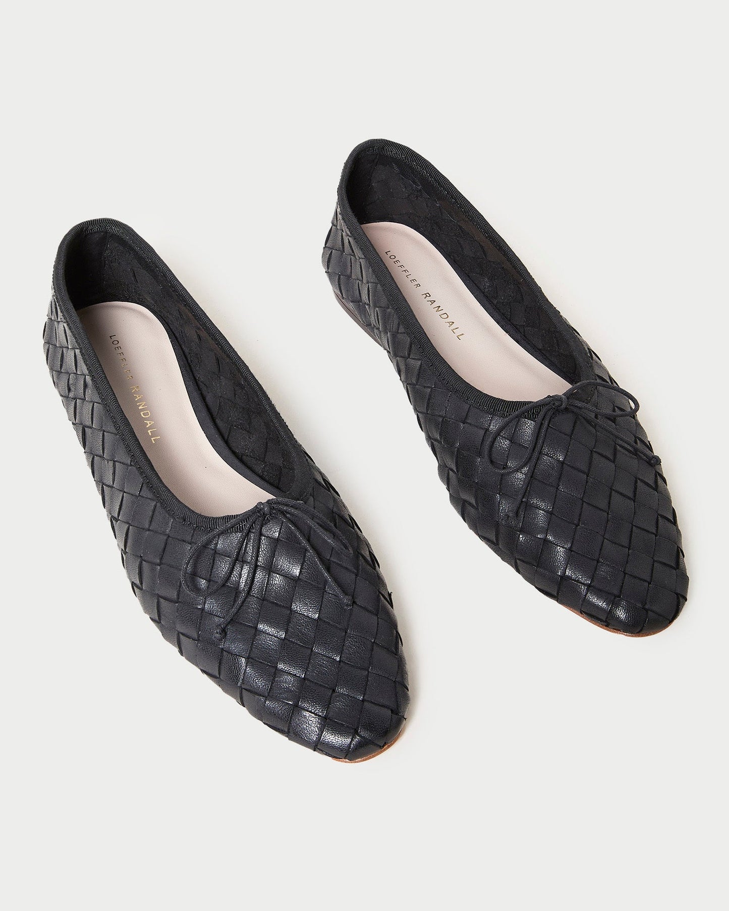 Landry Black Woven Ballet Flat