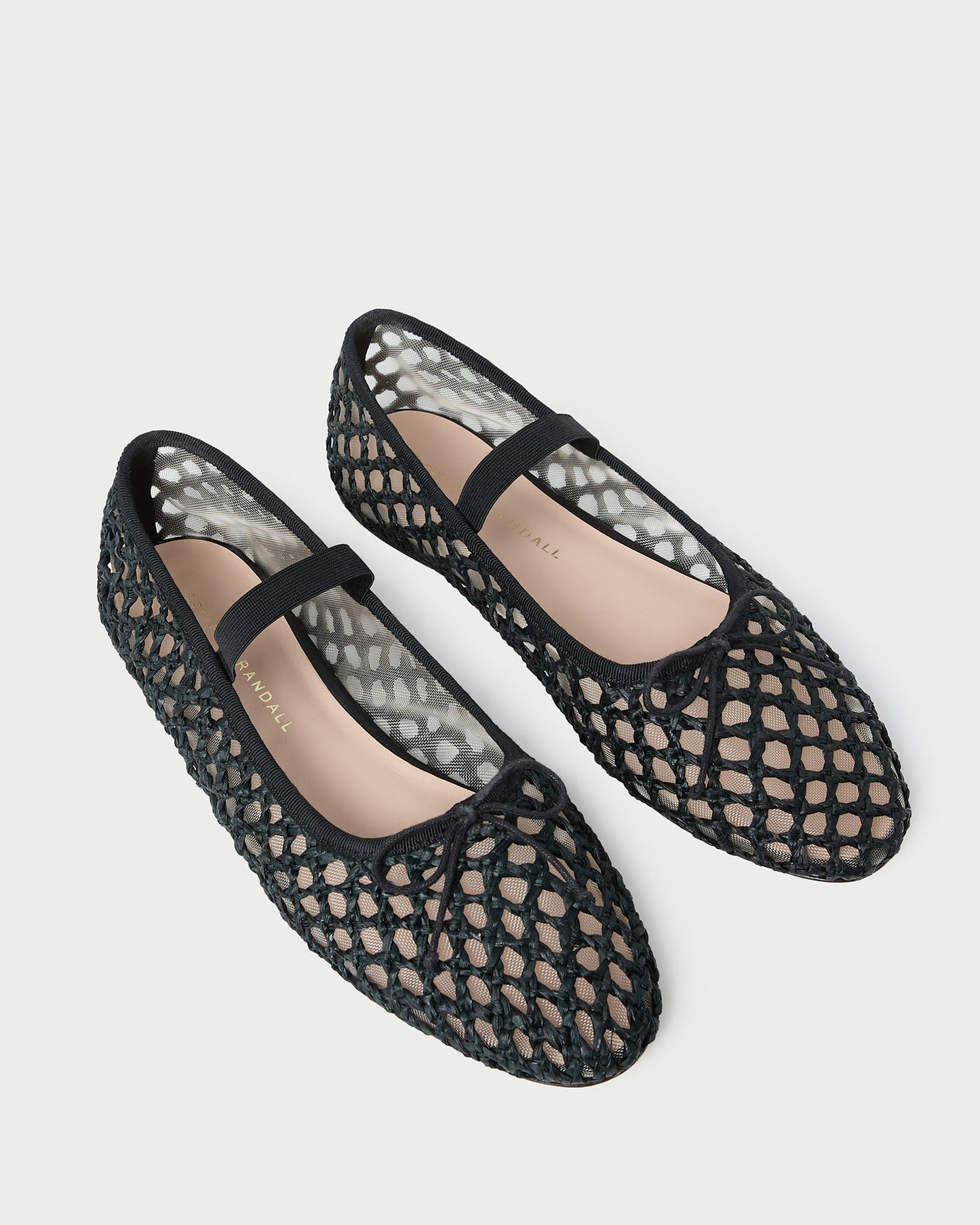 Leonie Black Crochet Ballet Flat