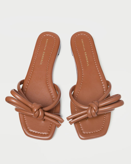Hadley Timber Leather Bow Sandal