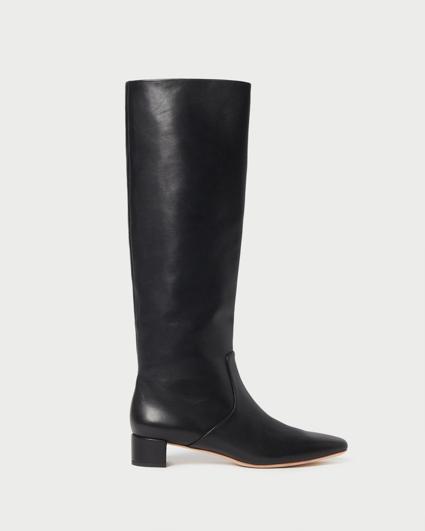 Indy Black Leather Tall Boot