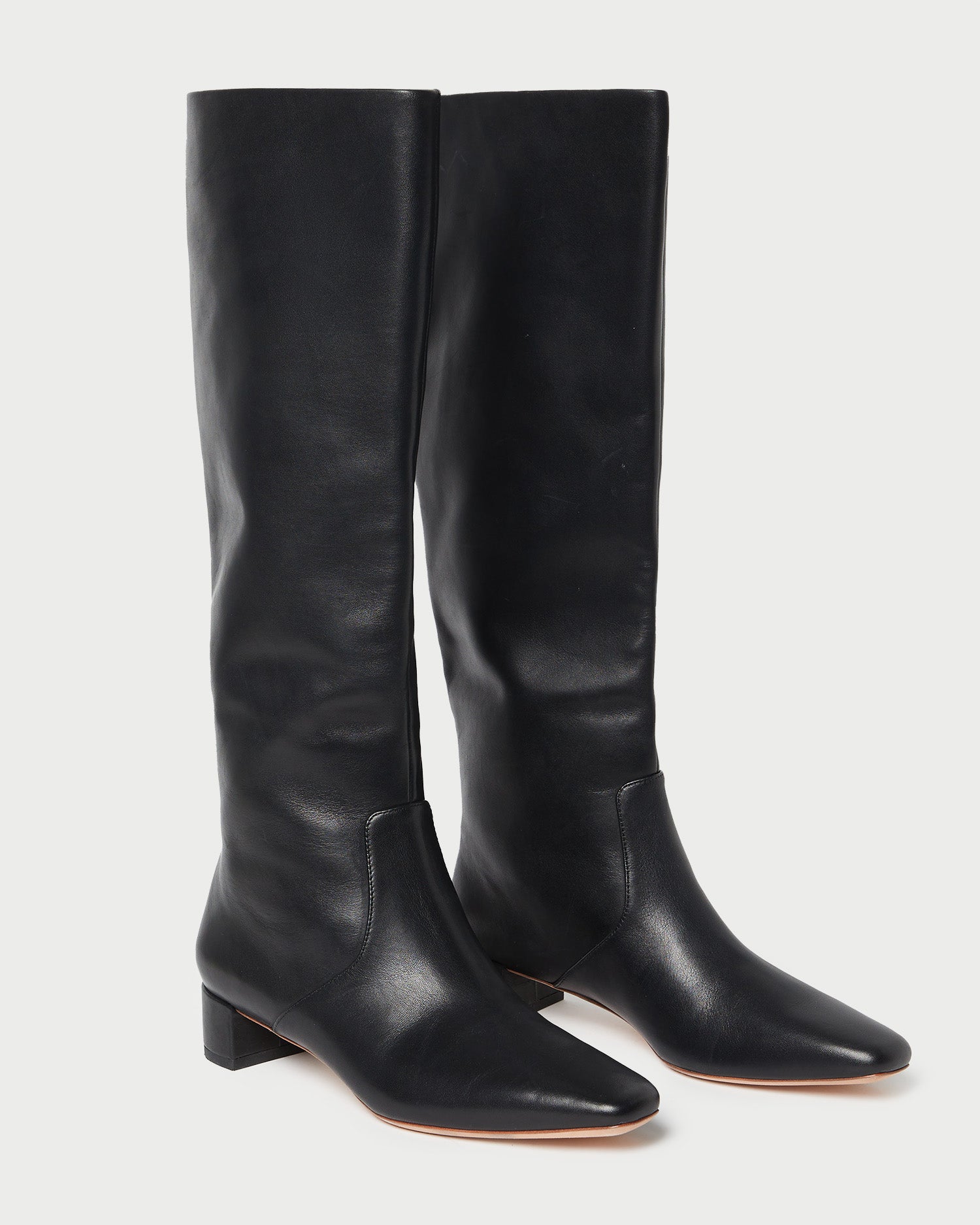 Indy Black Leather Tall Boot