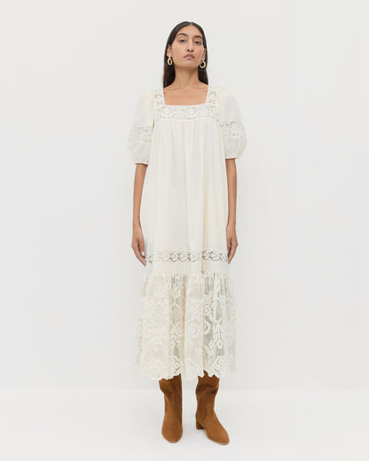 Jo Puff-Sleeve Dress