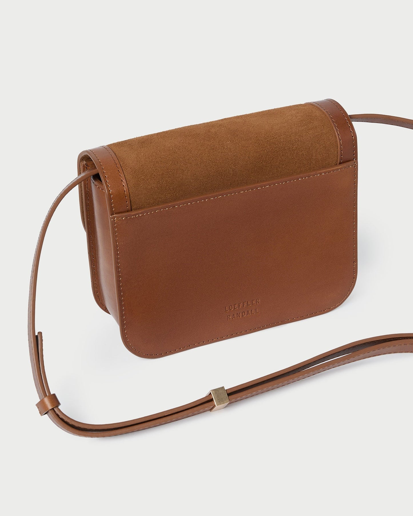 Desi Cacao Suede/Leather Crossbody