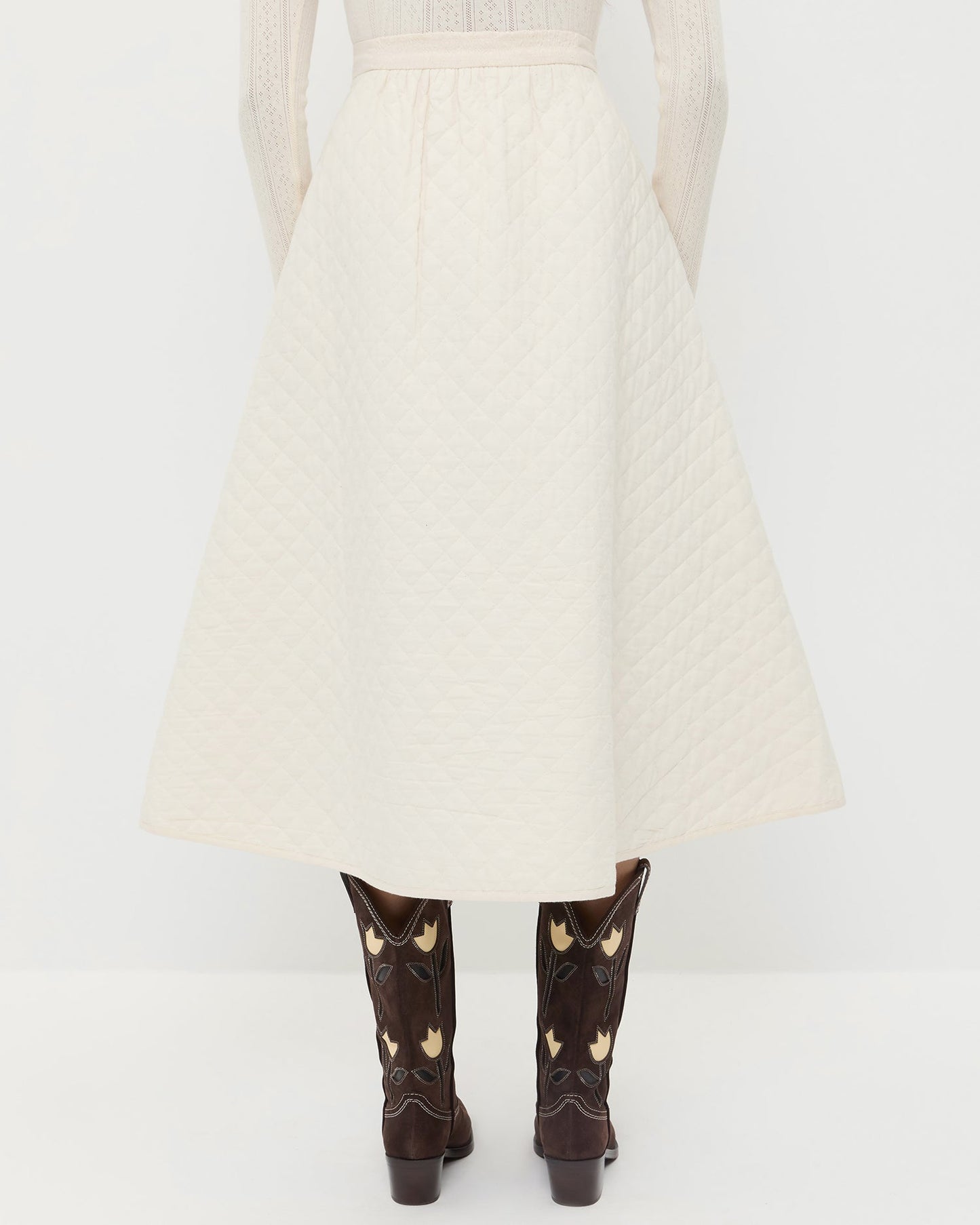 Clara Quilted Skirt