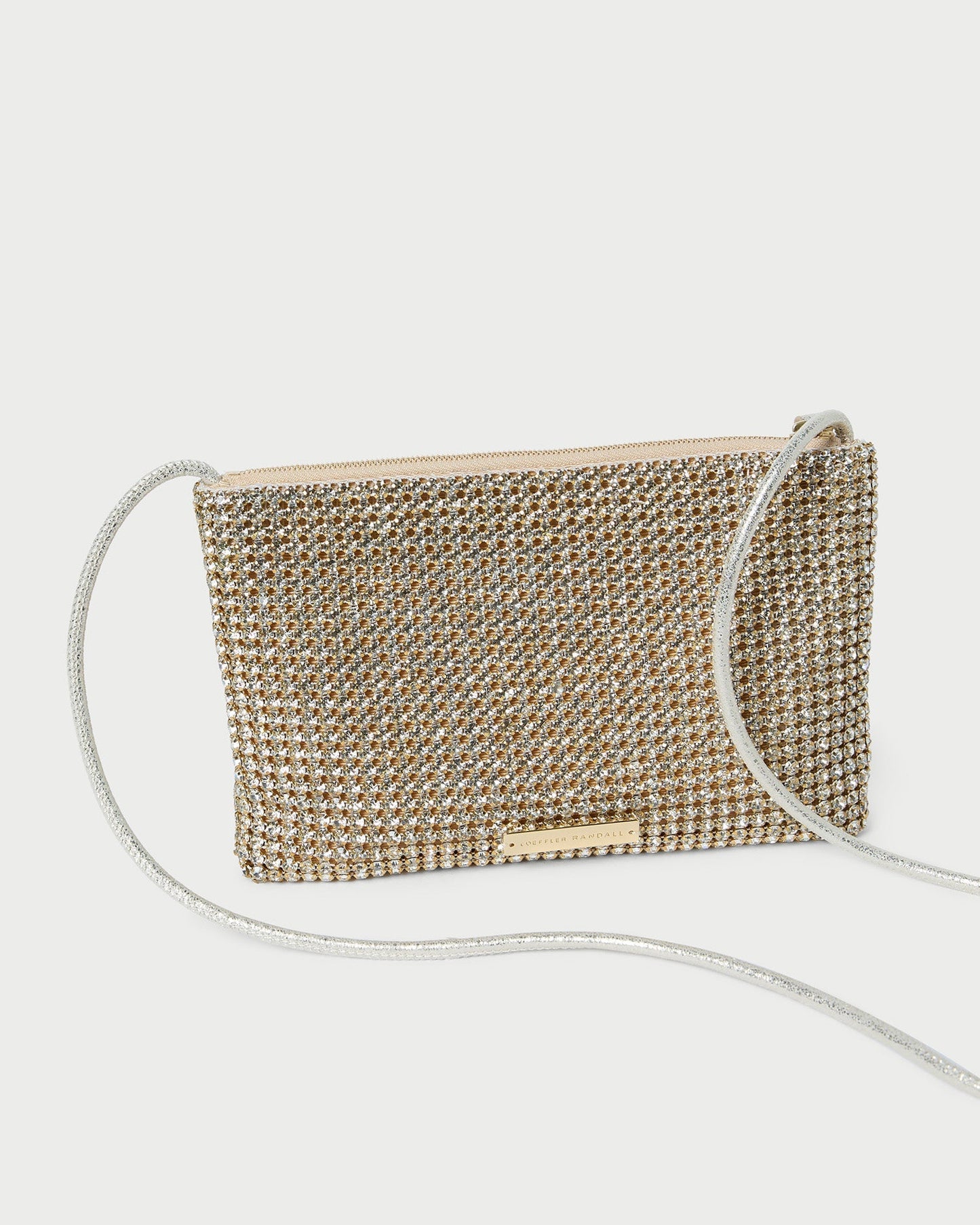 Yasmine Gold Diamanté Crossbody