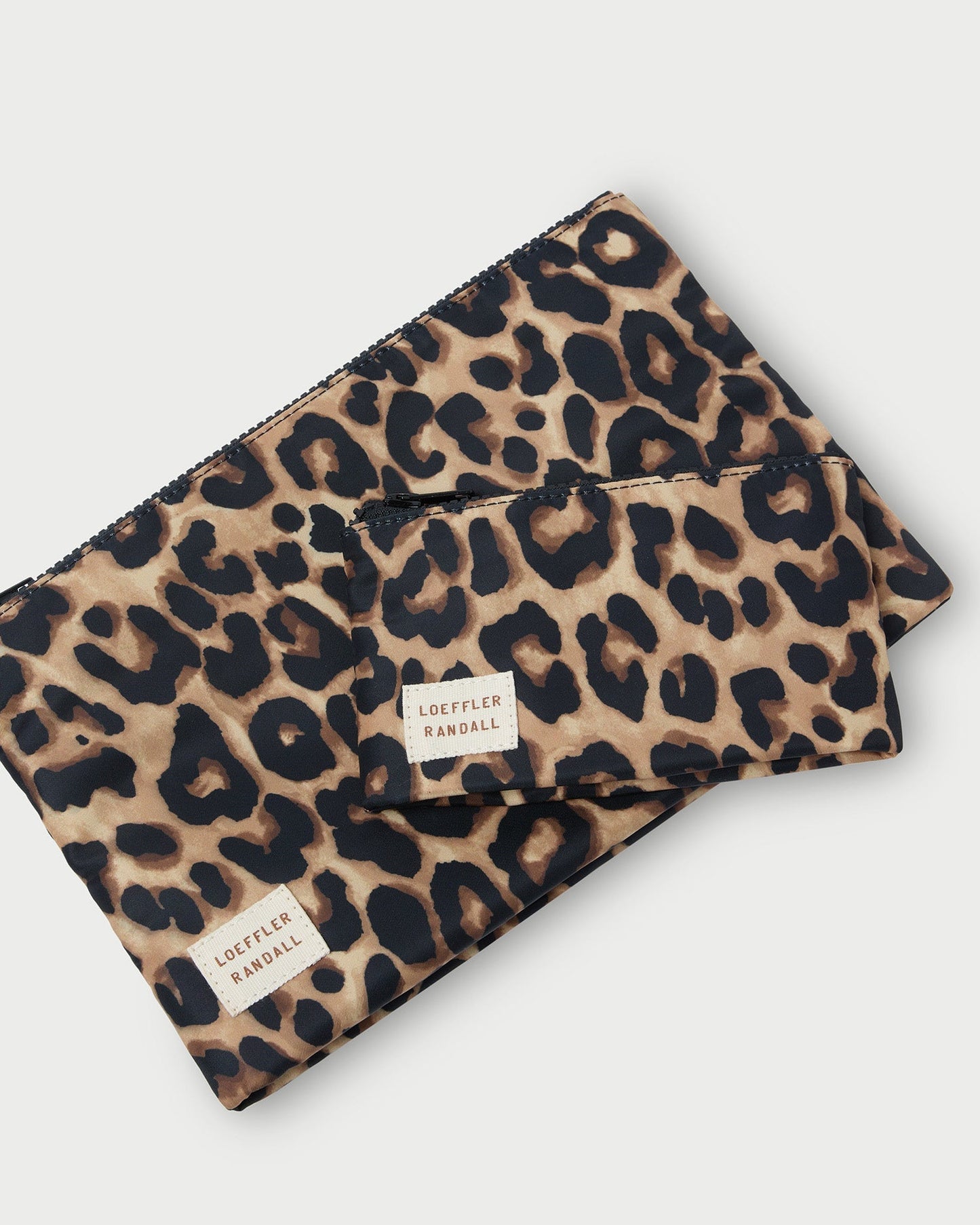 Tracy Leopard Pouch Set