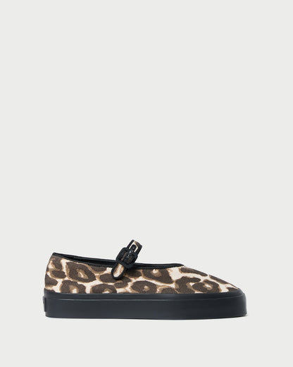 Cooper Leopard Mary Jane Sneaker