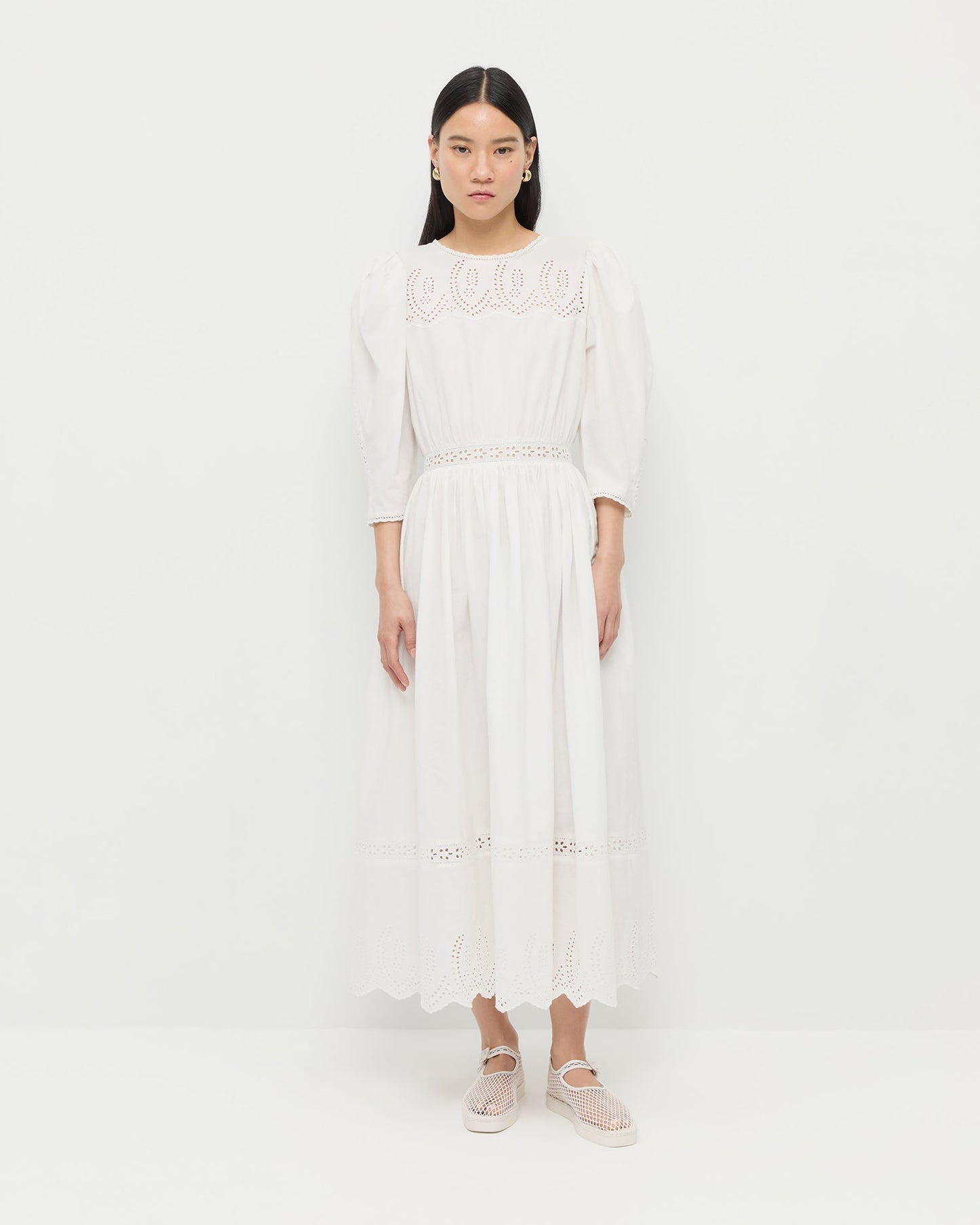 Thelma Eyelet Dress