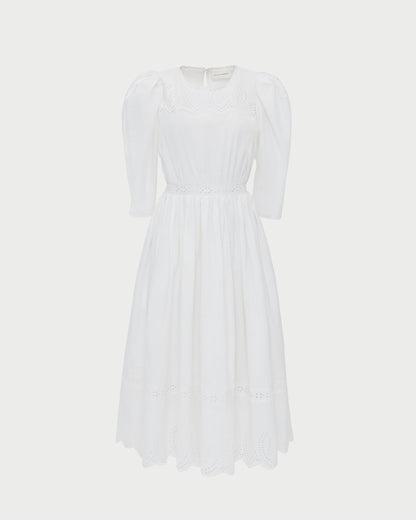 Thelma Eyelet Dress