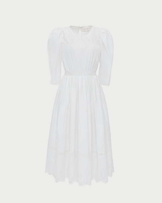 Thelma Eyelet Dress