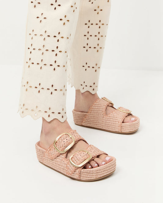 Theo Blush Two-Band Sandal