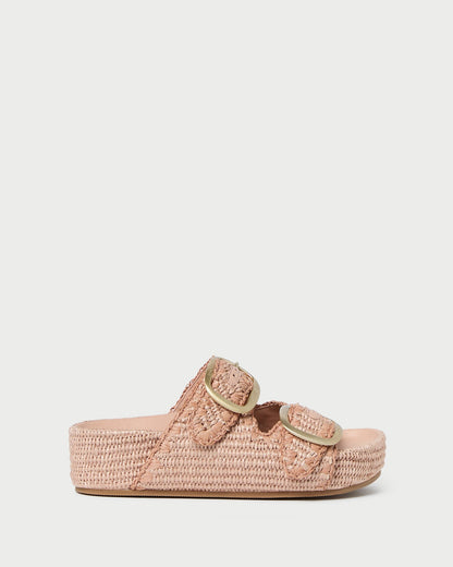 Theo Blush Two-Band Sandal