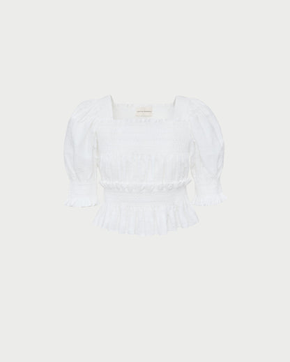 Nicola Smocked Blouse