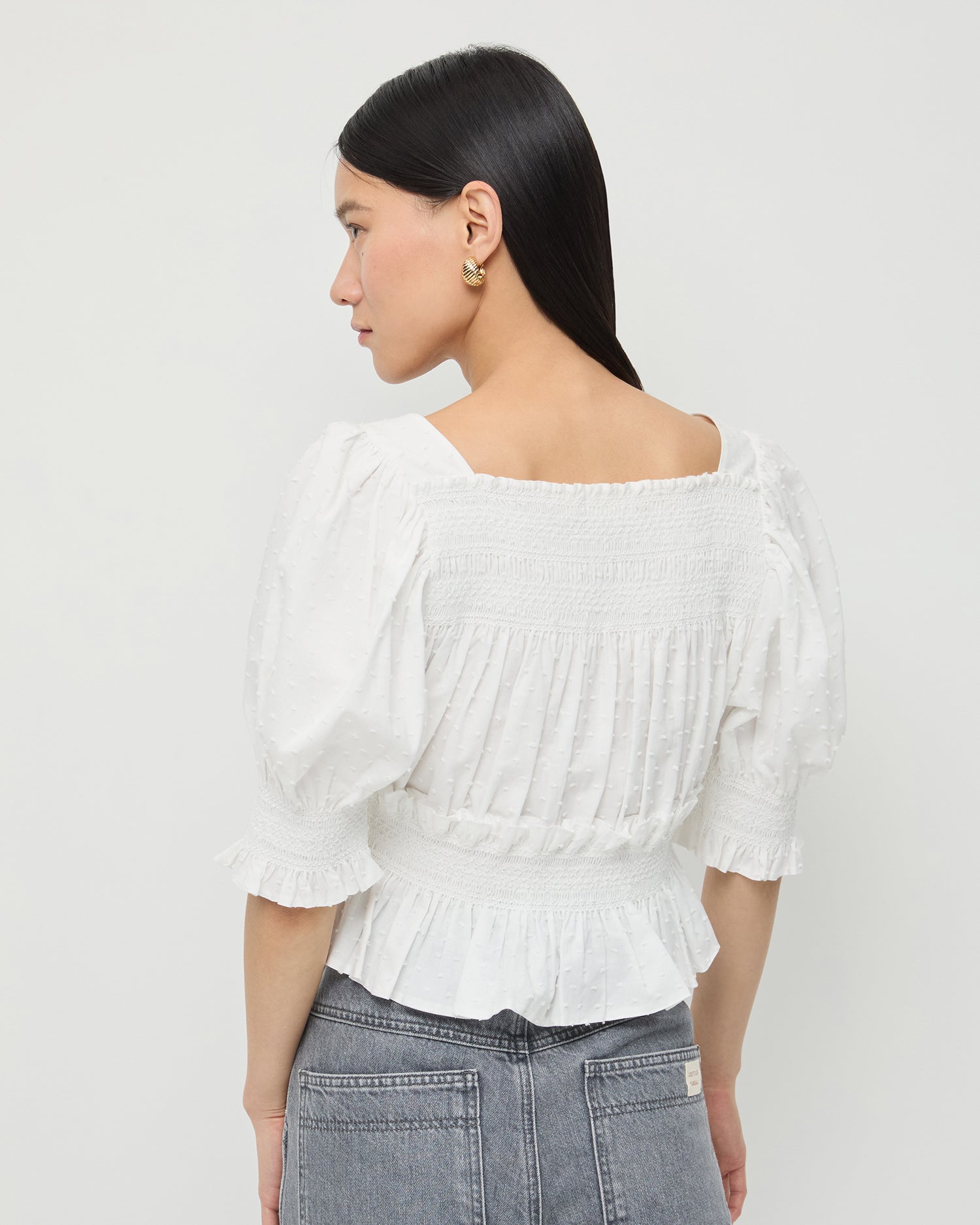 Nicola Smocked Blouse