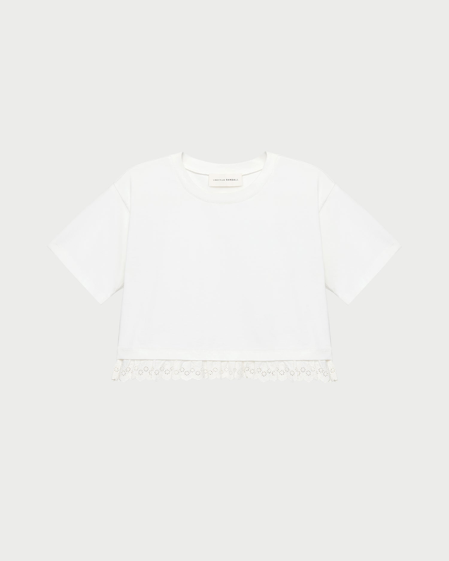 Junie Lace Trim Tee