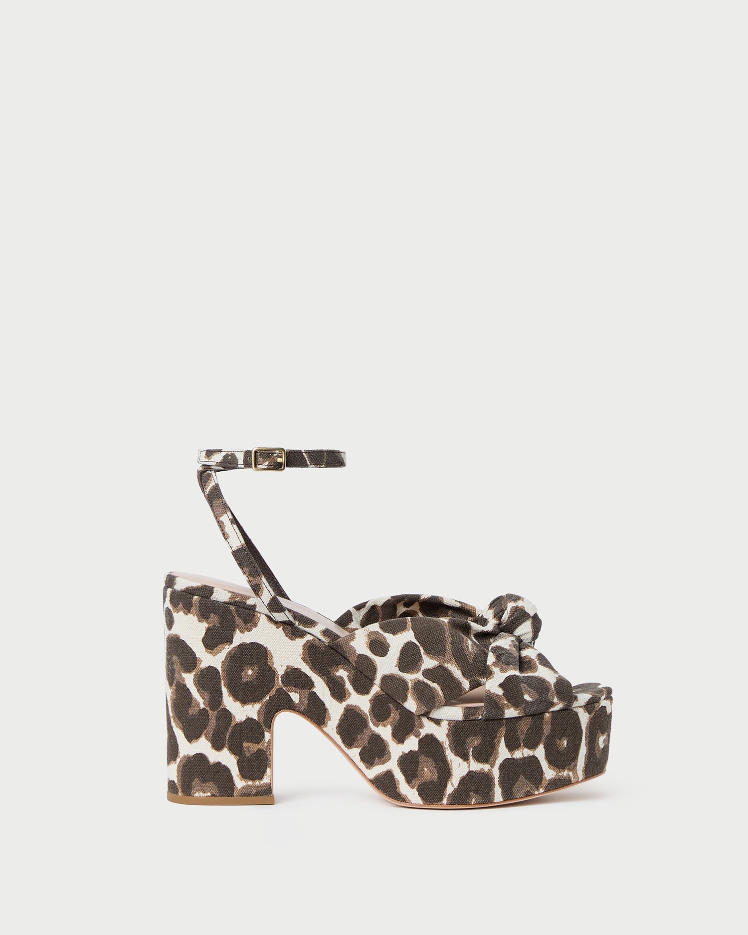 Liza Leopard Platform Sandal