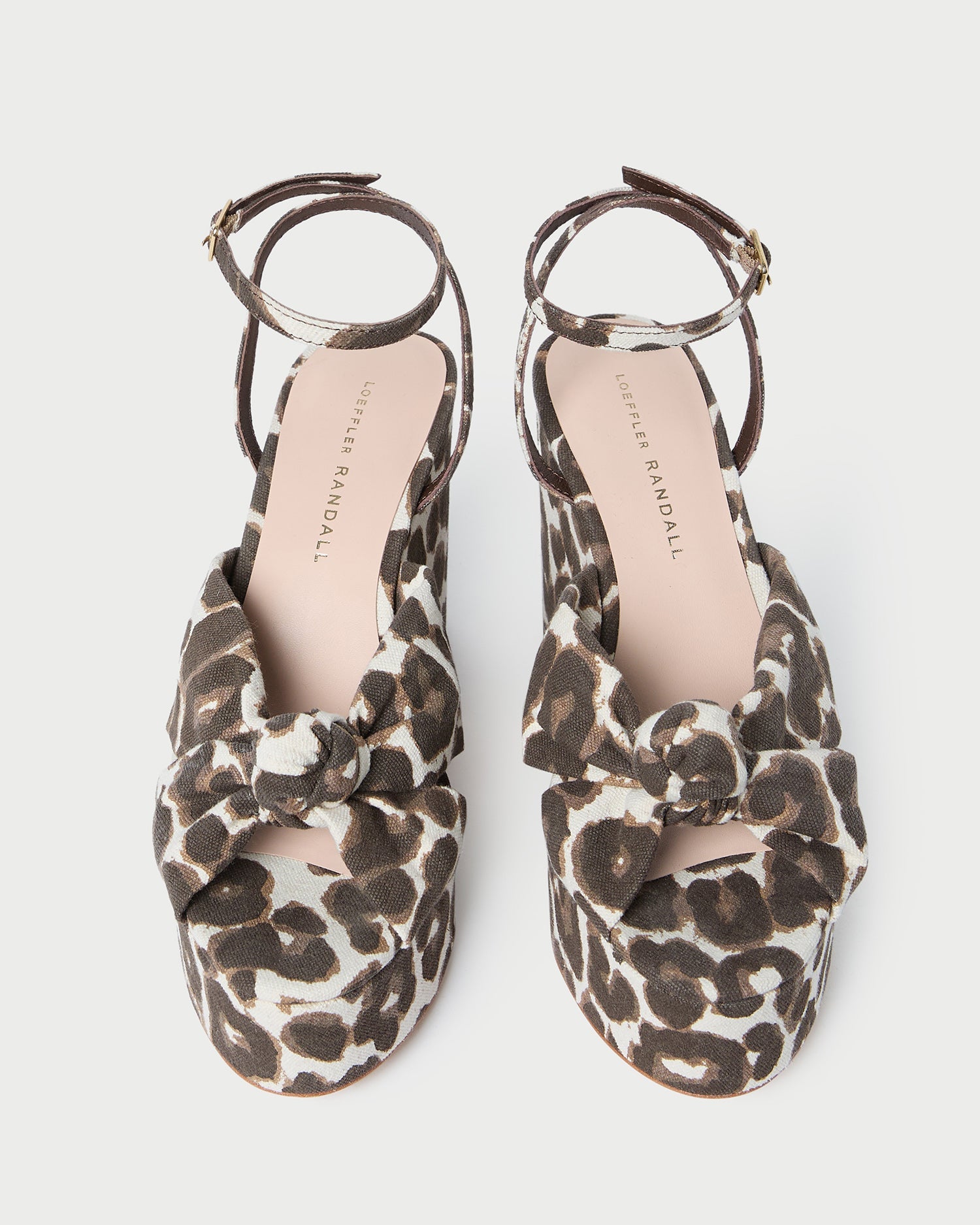 Liza Leopard Platform Sandal
