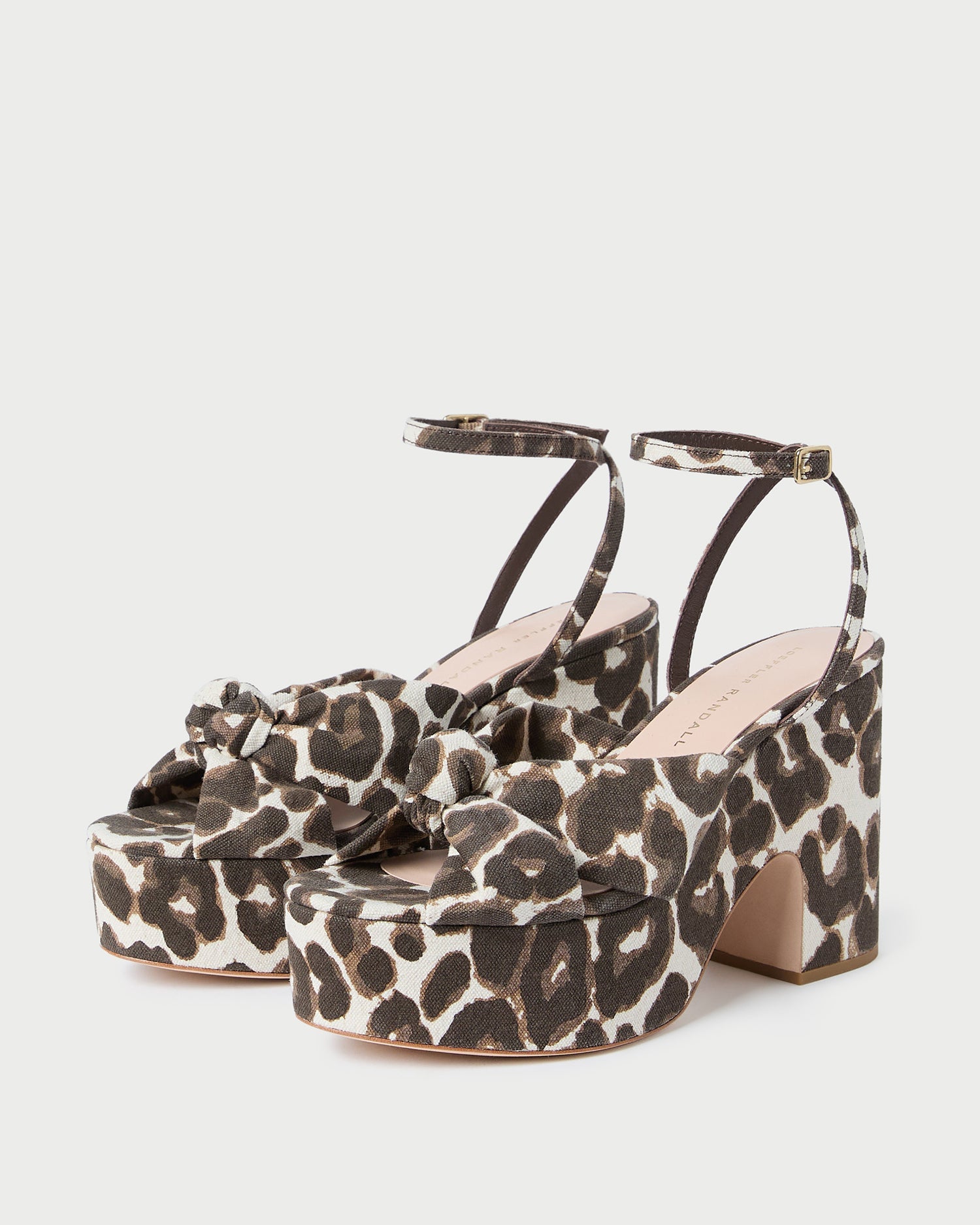 Liza Leopard Platform Sandal