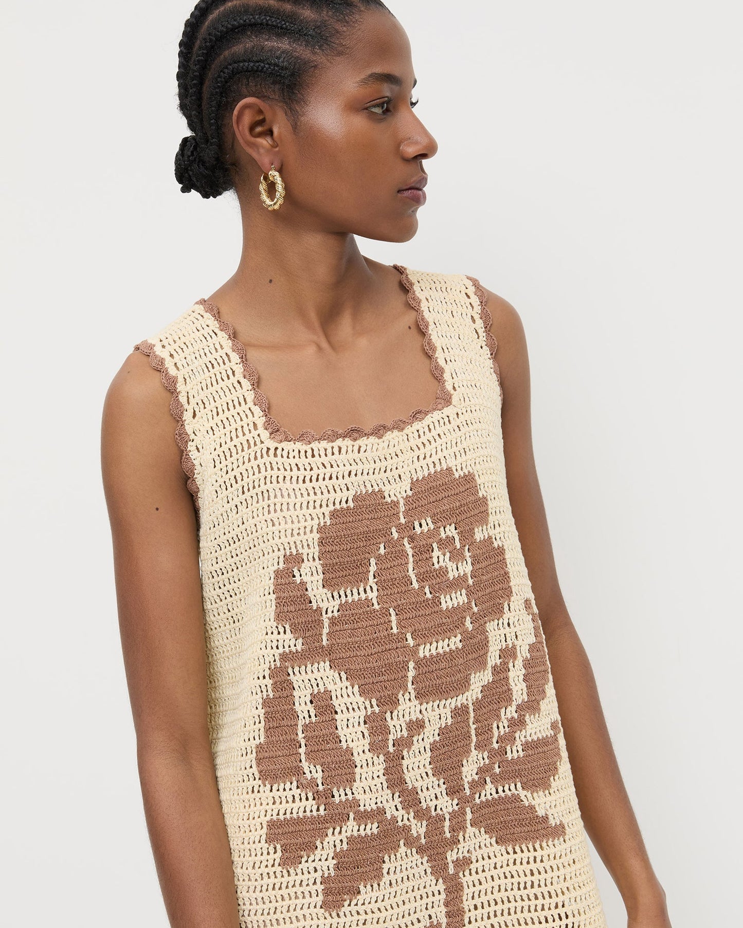 Helena Crochet Dress