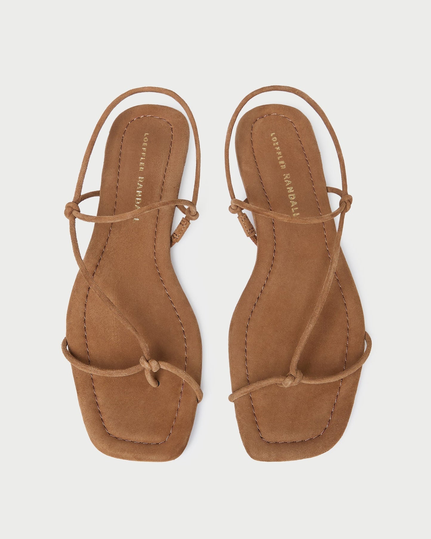 Eleanor Cacao Suede Strappy Sandal