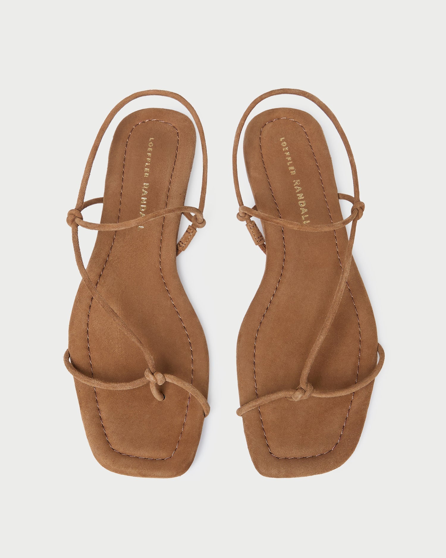 Eleanor Cacao Suede Strappy Sandal