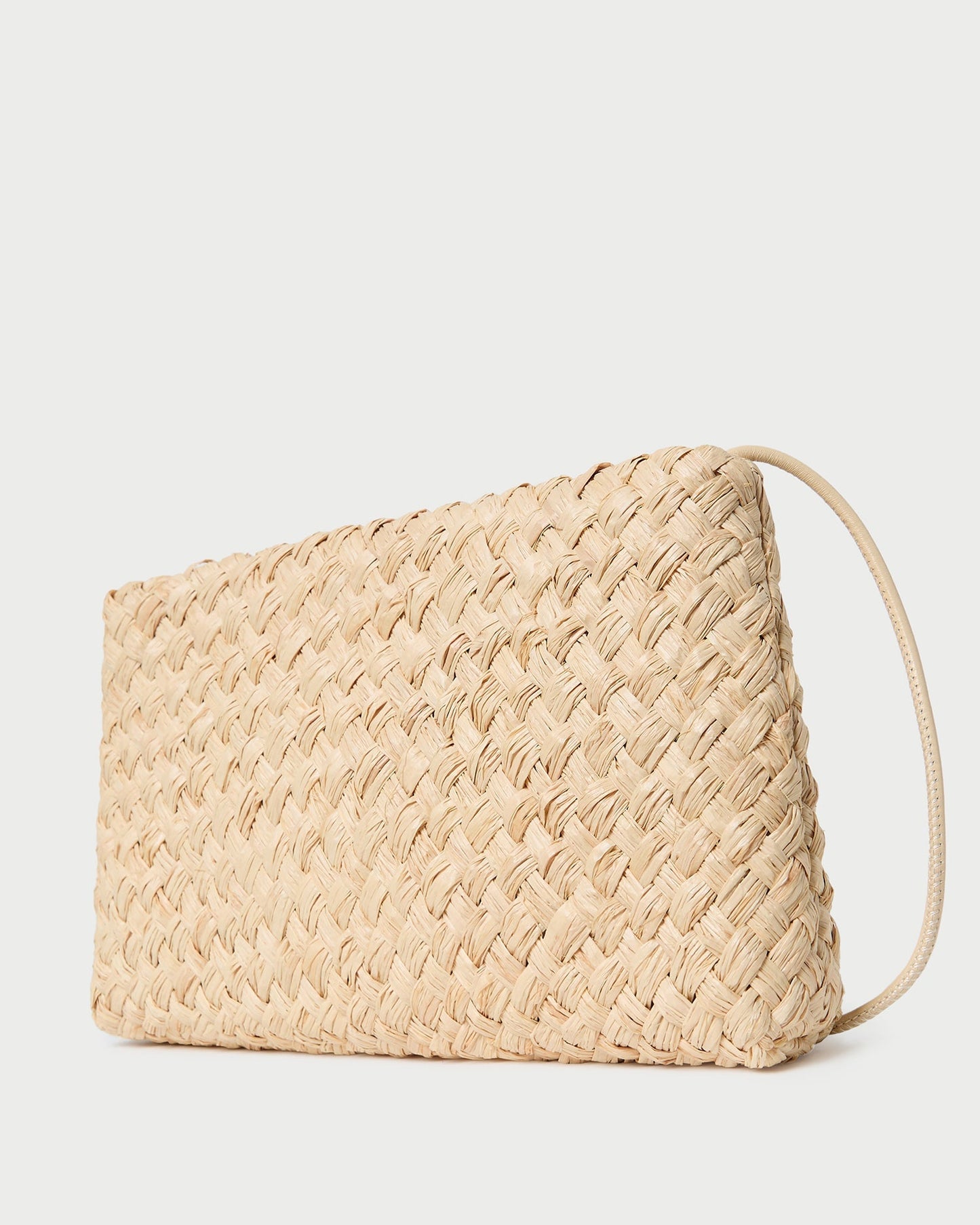 Aviva Natural Woven Straw Bag