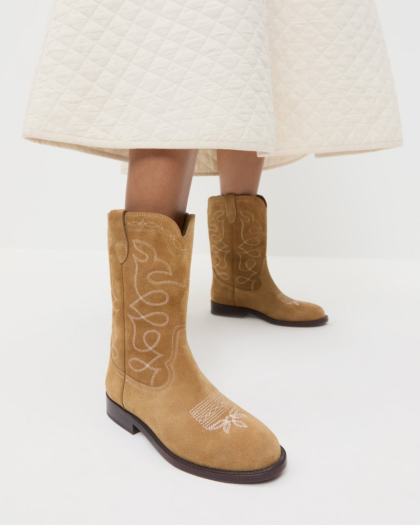 Jett Sand Suede Calf Boot