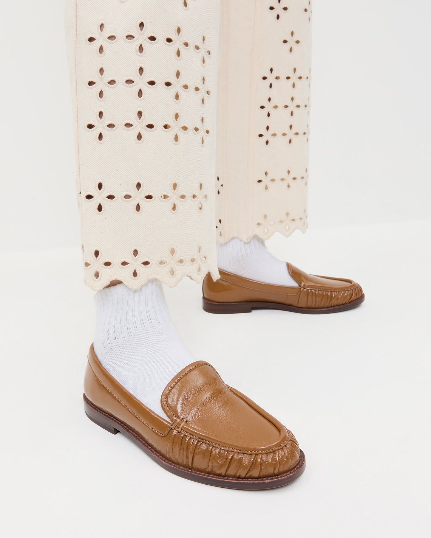 Lucille Safari Leather Loafer
