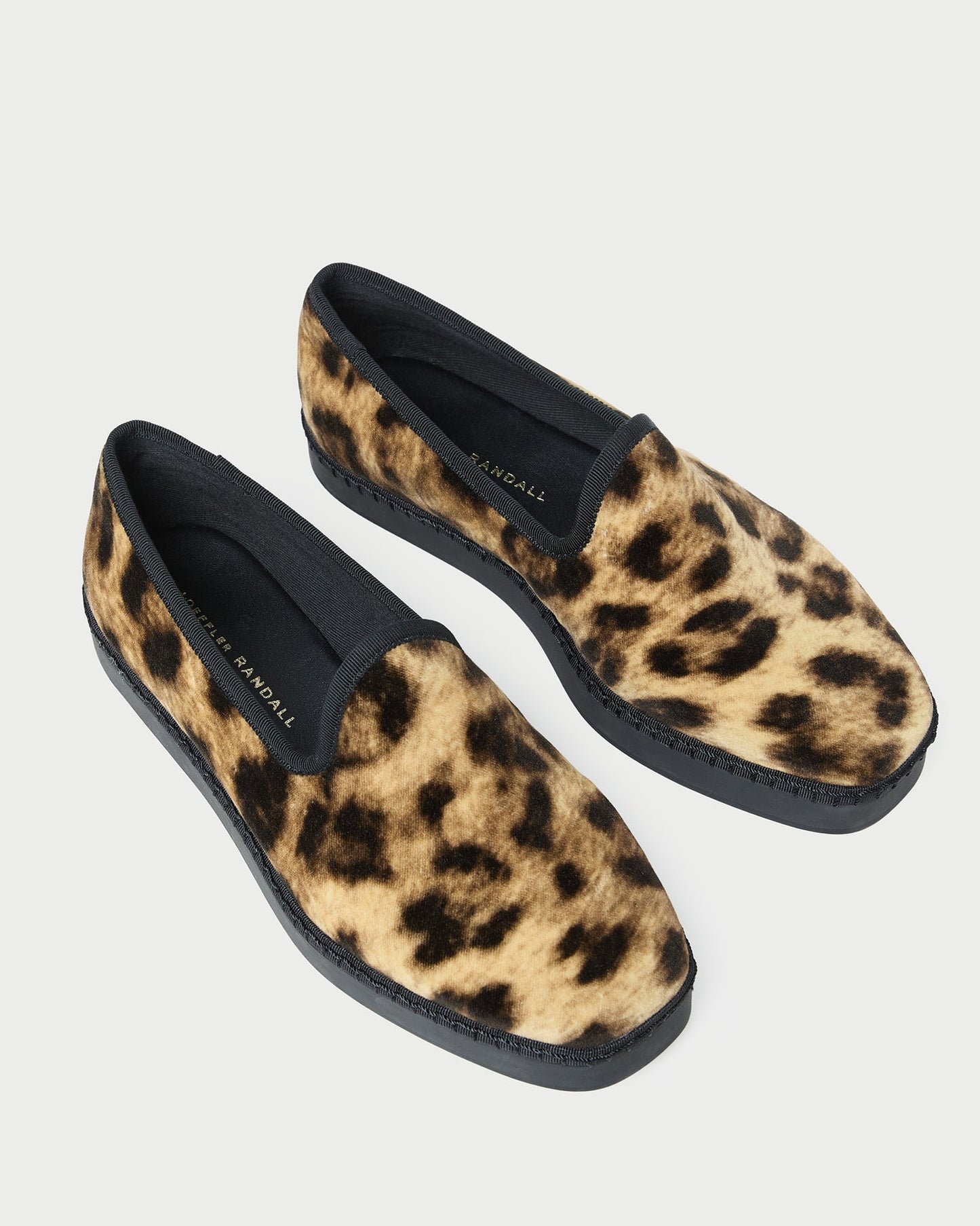 Mattie Leopard Velvet Slip-On Sneaker