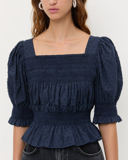 Nicola Smocked Blouse