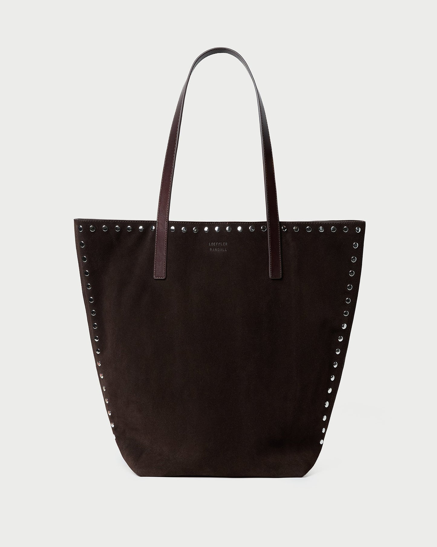 Walker Brown/Silver Suede Tote