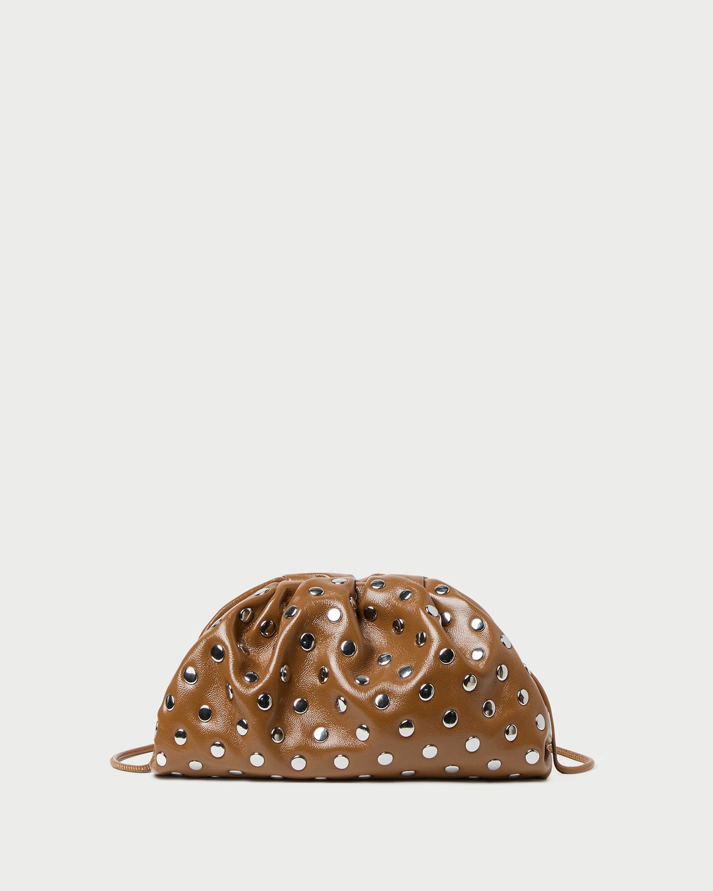 Bailey Safari/Silver Leather Dome Clutch