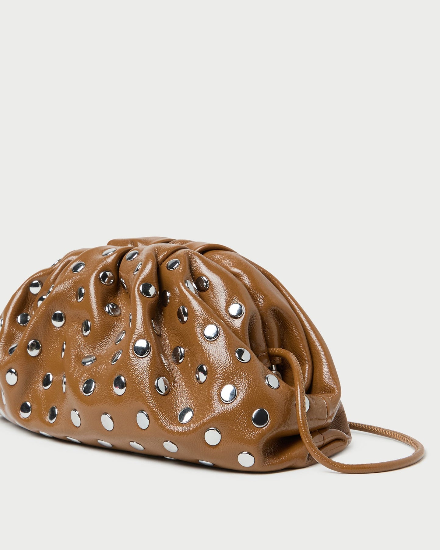Bailey Safari/Silver Leather Dome Clutch
