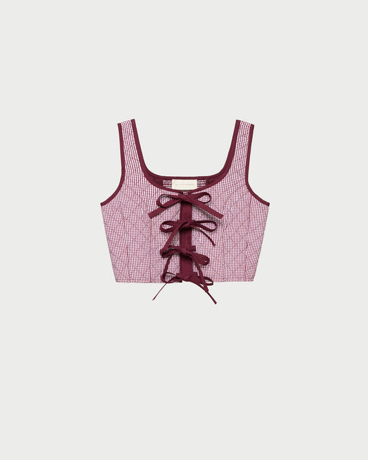 Callista Tie-Front Vest