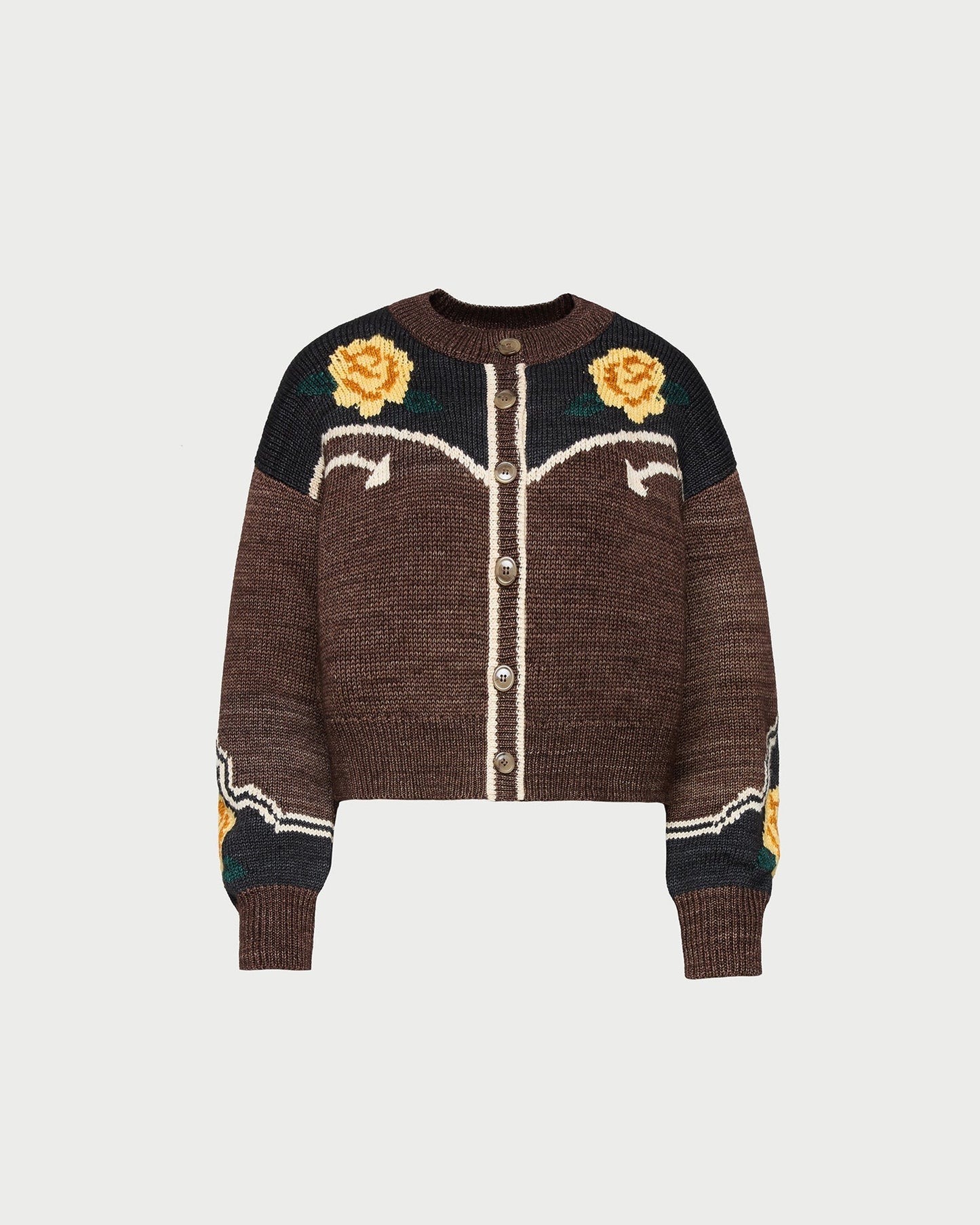 Linda Intarsia Cardigan