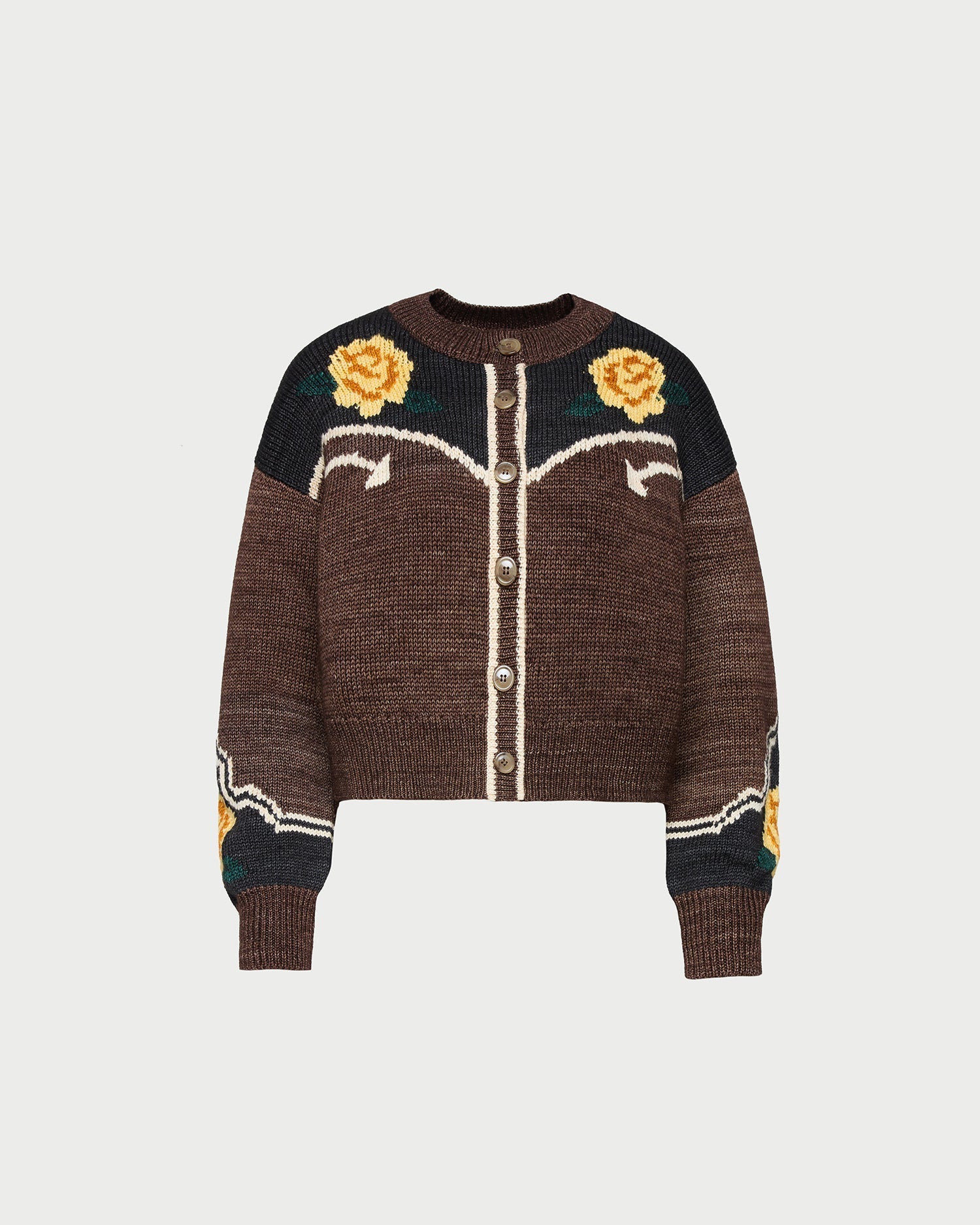 Linda Intarsia Cardigan